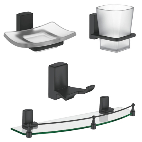 Набор Accoona 125F черный Стакан+...