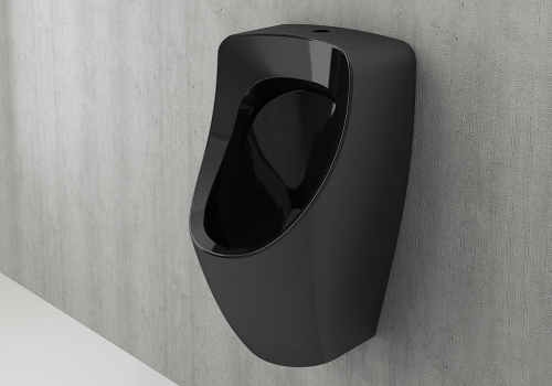 1383-005-0130 Писсуар наружный подвод воды черный Taormina Arch Bocchi 1383-005-0130 Писсуар наружный подвод воды черный Taormina Arch Bocchi