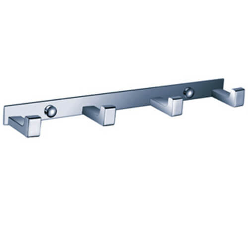 Планка с четырьмя крючками AVS ROOK хром Планка с четырьмя крючками AVS ROOK хром