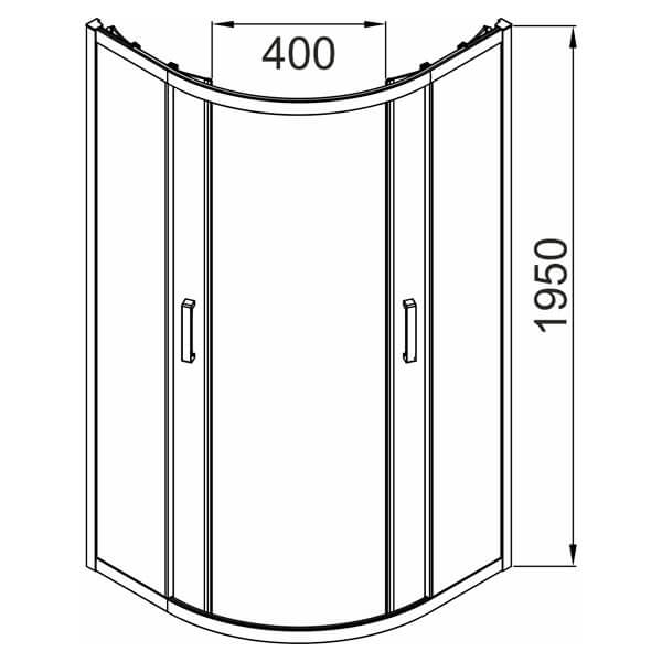 Душевой уголок AVS Раунд 120x80 профиль хром, стекло прозрачное Душевой уголок AVS Раунд 120x80 профиль хром, стекло прозрачное