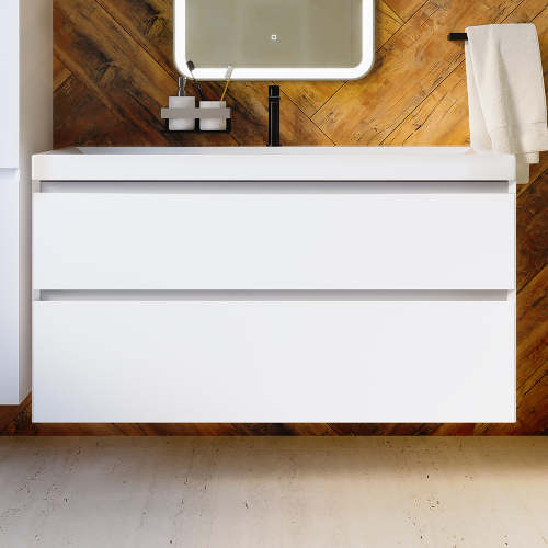 Тумба с раковиной AVS Гармония 120 белая, 2 ящика Тумба с раковиной AVS Гармония 120 белая, 2 ящика