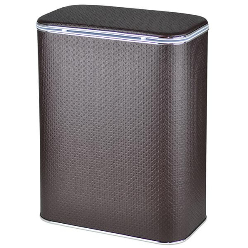 Корзина для белья AVS Mand Plus, 45x25 см, шоколад/хром, с микролифтом Корзина для белья AVS Mand Plus, 45x25 см, шоколад/хром, с микролифтом