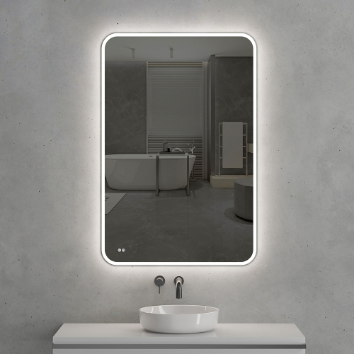 Зеркало с подсветкой AVS Виола 120x80 см, антипар Зеркало с подсветкой AVS Виола 120x80 см, антипар