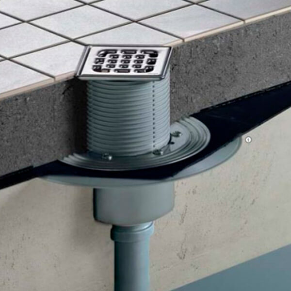 Трап 100х100х50 Advantix Viega 556914 Трап 100х100х50 Advantix Viega 556914