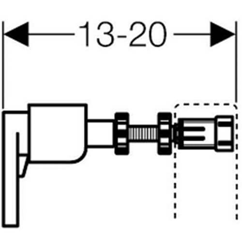 Комплект крепления для инсталляций Geberit Duofix к стене 111.815.00.1 Комплект крепления для инсталляций Geberit Duofix к стене 111.815.00.1