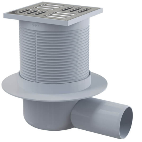 Трап 105x105x50 гидрозатвор Alcaplast APV31 Трап 105x105x50 гидрозатвор Alcaplast APV31