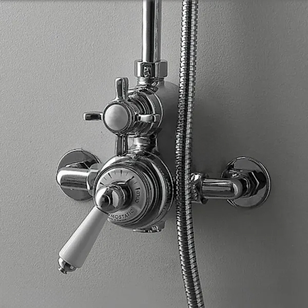 Душевая стойка термостат душ D200 Devon&Devon MARM74CR Душевая стойка термостат душ D200 Devon&Devon MARM74CR
