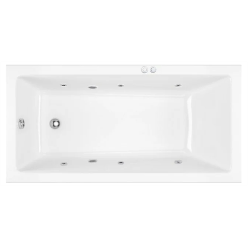 Акриловая ванна Excellent Wave Slim 180x80 белая, каркасом, сливом-переливом и ГМ Soft Акриловая ванна Excellent Wave Slim 180x80 белая, каркасом, сливом-переливом и ГМ Soft