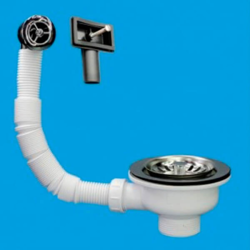 Слив с универсальным отв. перелива 40-113 McALPINE OFR2-113S Слив с универсальным отв. перелива 40-113 McALPINE OFR2-113S