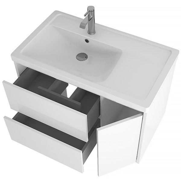 Тумба 80 2ящ+1дверь подв ПРАВАЯ+Раковина Фостер 80П Маттей SPECTRUM Тумба 80 2ящ+1дверь подв ПРАВАЯ+Раковина Фостер 80П Маттей SPECTRUM