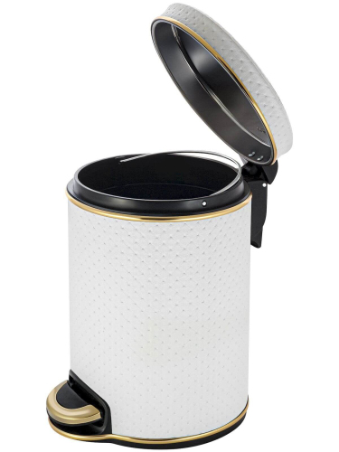 Ведро для мусора золотое 5 л GERALIS V-PWG-B Ведро для мусора золотое 5 л GERALIS V-PWG-B