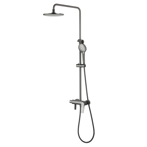 Душевая стойка Lemark Bronx LM3762GM графит Душевая стойка Lemark Bronx LM3762GM графит