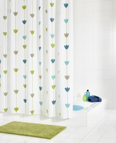 Штора для ванных комнат Lilla цветной 180Х200 Штора для ванных комнат Lilla цветной 180Х200