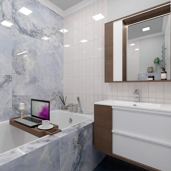 Плитка керамическая 60x30 глянцевая white Luken DUAL GRES Плитка керамическая 60x30 глянцевая white Luken DUAL GRES