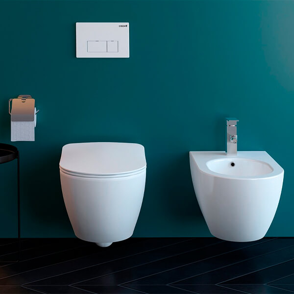 Биде подвесное Creavit Free FE510-00CB00E-0000 белое Биде подвесное Creavit Free FE510-00CB00E-0000 белое