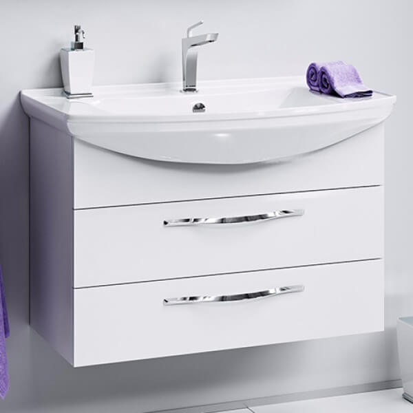 Тумба с раковиной 105 подвесная Аллегро Aqwella Agr.01.10/2