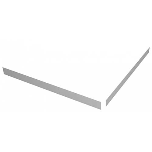 Экран для поддона Cezares Tray 90х90 белый Экран для поддона Cezares Tray 90х90 белый