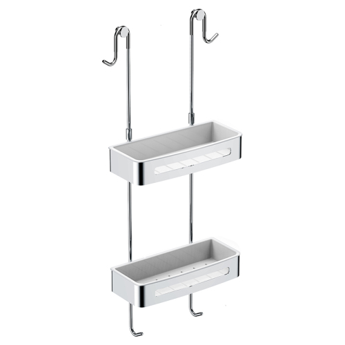 Полка AVS Kori, 30 см, хром, двухъярусная Полка AVS Kori, 30 см, хром, двухъярусная