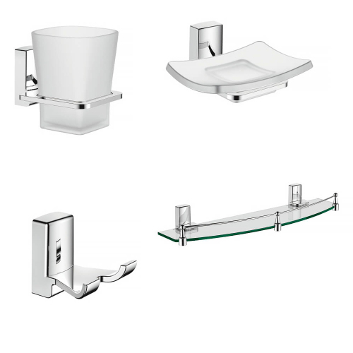 Набор Accoona 125 хром Стакан+Мыл... Набор Accoona 125 хром Стакан+Мыл...