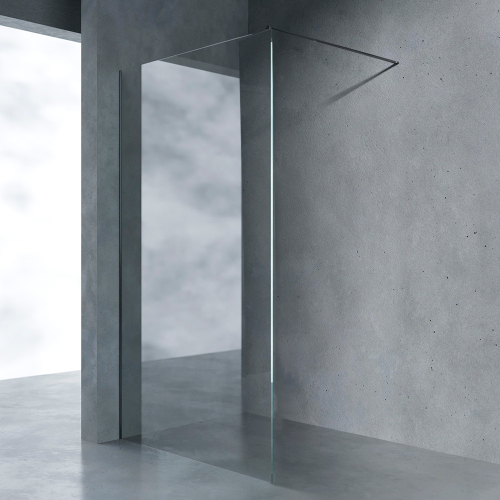 Душевая перегородка AVS Walk In 120 профиль оружейная сталь, стекло прозрачное Душевая перегородка AVS Walk In 120 профиль оружейная сталь, стекло прозрачное