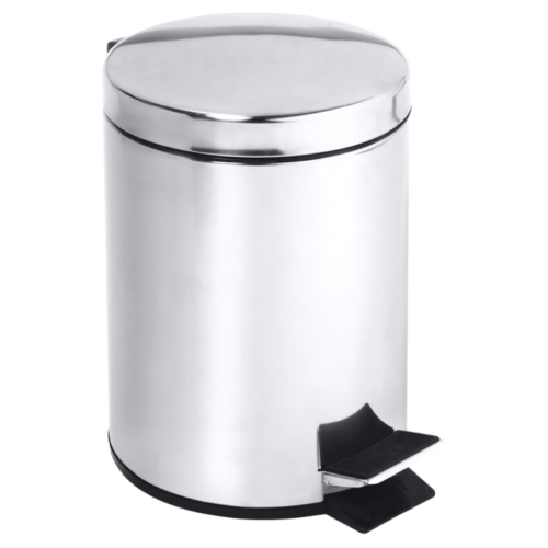Ведро для мусора хромовое 3 л BEM... Ведро для мусора хромовое 3 л BEM...