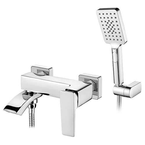 Смеситель для ванны с душем Accoona H124 A63124 хром Смеситель для ванны с душем Accoona H124 A63124 хром