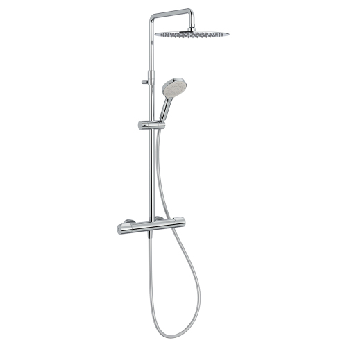 Душевая стойка Jacob Delafon Metro E26588-CP хром Душевая стойка Jacob Delafon Metro E26588-CP хром