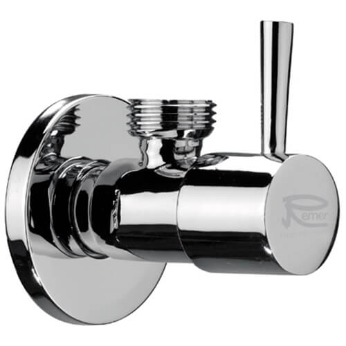 Кран угловой 1/2х1/2 Minima Remer RR 128L 1212 Кран угловой 1/2х1/2 Minima Remer RR 128L 1212