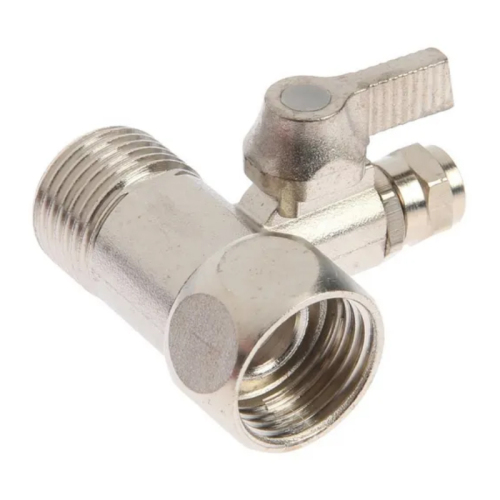 Кран-тройник Аквамодуль AS-16 1/2г-1/2ш-1/4ц хром Кран-тройник Аквамодуль AS-16 1/2г-1/2ш-1/4ц хром