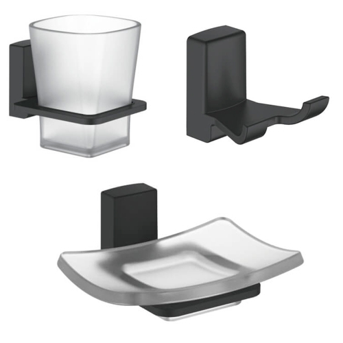 Набор Accoona 125F черный Стакан+...