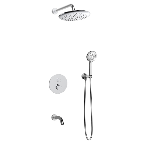 Душевой комплект AVS Termo 4в1 круглый, хром Душевой комплект AVS Termo 4в1 круглый, хром