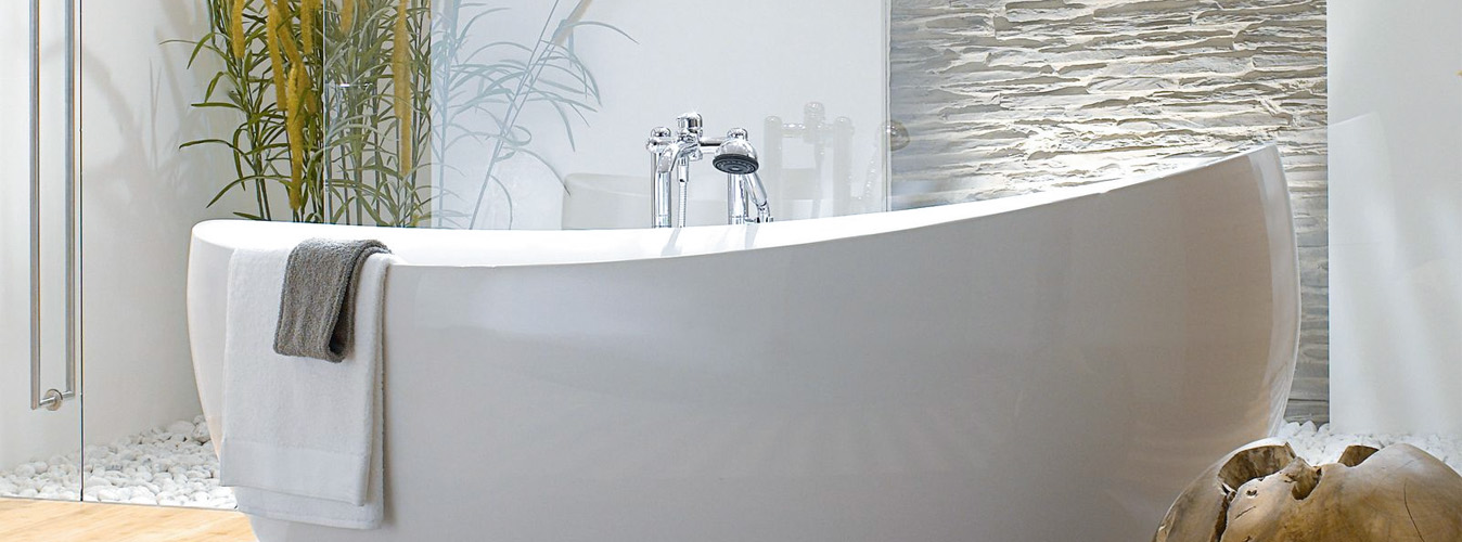 Белая акриловая ванна акриловая ванна