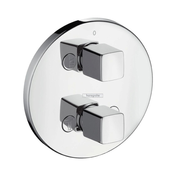 Запорно-переключающий вентиль с монтажной частью iControl Hansgrohe 31958000+01800180 Запорно-переключающий вентиль с монтажной частью iControl Hansgrohe 31958000+01800180