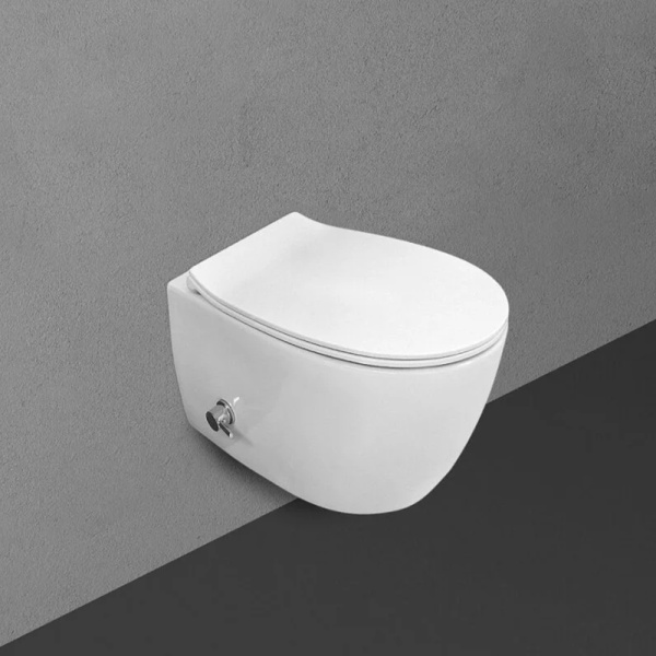 Комплект: Унитаз подвес. безобод., белый, со смесителем Sentimenti + сиденье Neo ISVEA Комплект: Унитаз подвес. безобод., белый, со смесителем Sentimenti + сиденье Neo ISVEA