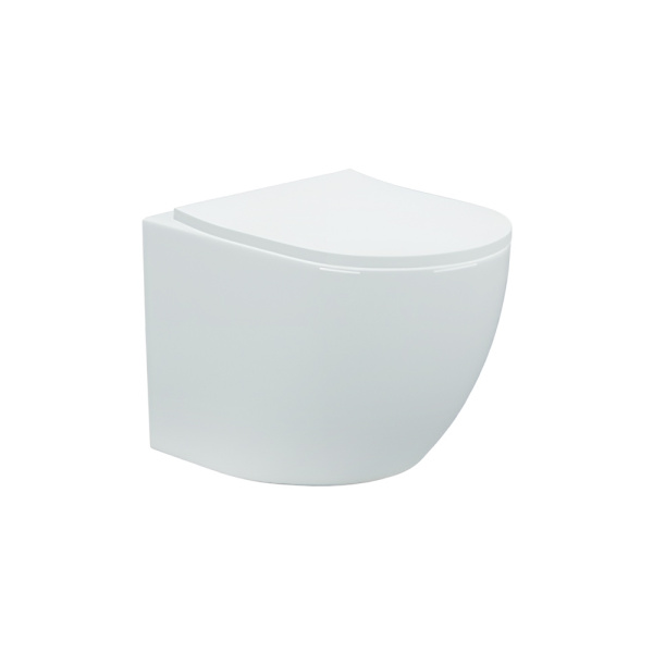 Унитаз подвесной AVS Метрополь безободковый, белый Унитаз подвесной AVS Метрополь безободковый, белый