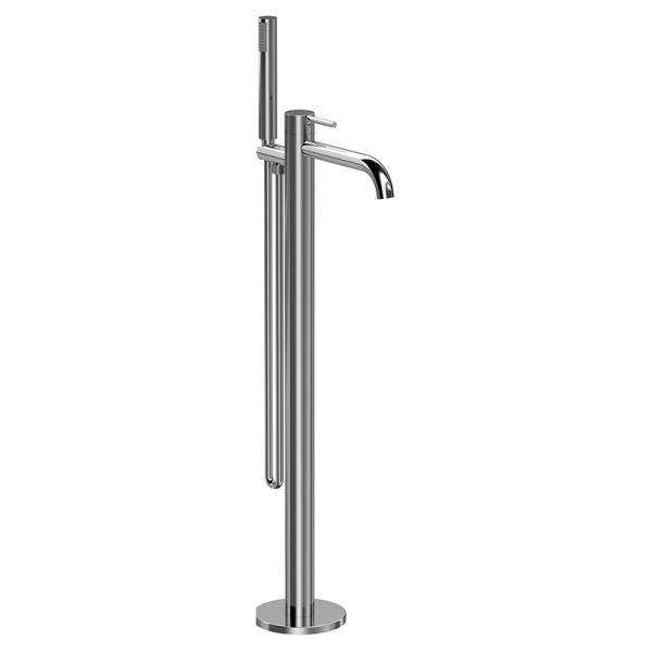 Смеситель для ванны с душем AVS Slimmer напольный, хром Смеситель для ванны с душем AVS Slimmer напольный, хром