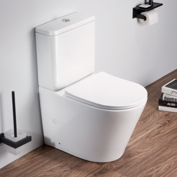 Унитаз-компакт AVS Кристалл безободковый, белый Унитаз-компакт AVS Кристалл безободковый, белый