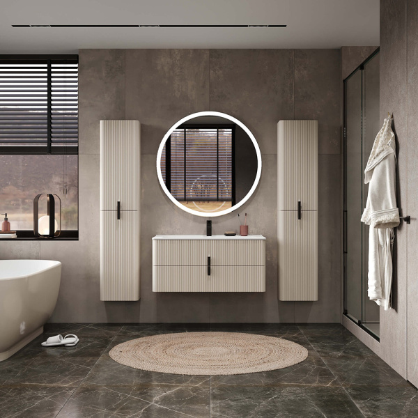 Тумба с раковиной Briz Арно 105 03-18080-16Н 80 см