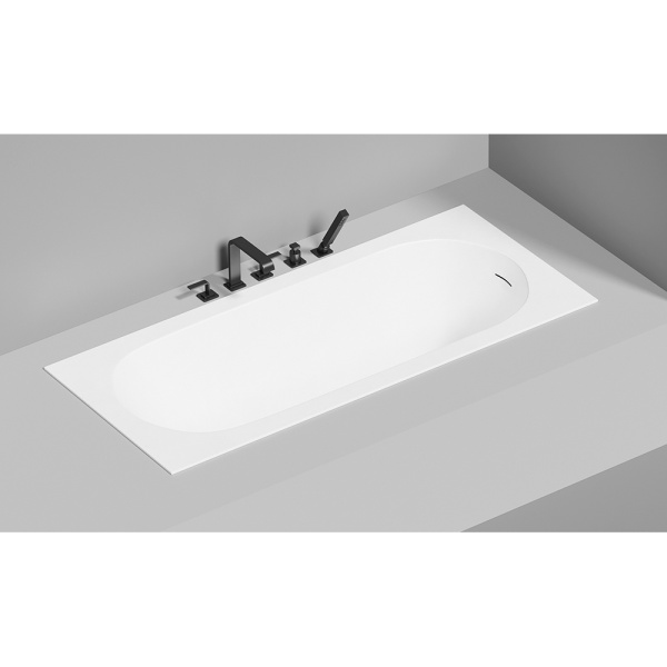 Ванна из искусственного камня Salini Ornella KIT S-Stone 170x75 белая матовая, с ножками Ванна из искусственного камня Salini Ornella KIT S-Stone 170x75 белая матовая, с ножками