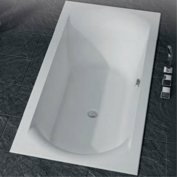 Акриловая ванна Riho Linares 180х80 белая, с ножками Акриловая ванна Riho Linares 180х80 белая, с ножками