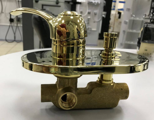 Смеситель для душа Cezares LIRA-VDIM-03 золото Смеситель для душа Cezares LIRA-VDIM-03 золото