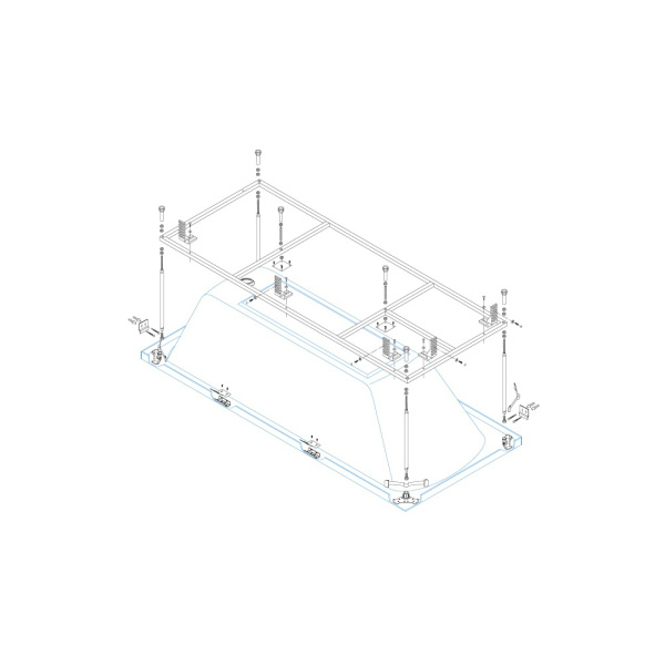 Каркас для ванны Cezares EMP-170-75-MF-R Каркас для ванны Cezares EMP-170-75-MF-R