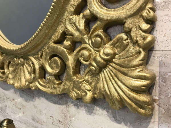 Зеркало 950х725 в раме золото Прагматика M-753-02 Зеркало 950х725 в раме золото Прагматика M-753-02