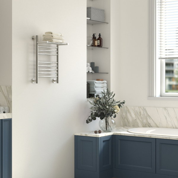 Полотенцесушитель водяной Сунержа Богема+ 40х50 хром Полотенцесушитель водяной Сунержа Богема+ 40х50 хром