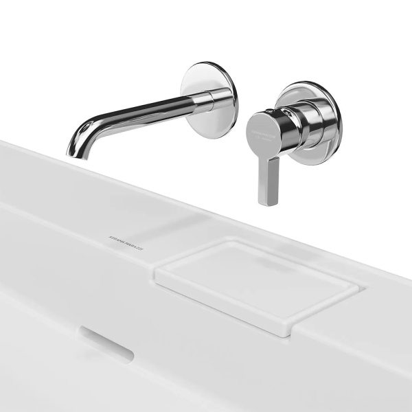 Раковина Kerama Marazzi Logica 70x48 с полотенцедержателем, белая Раковина Kerama Marazzi Logica 70x48 с полотенцедержателем, белая