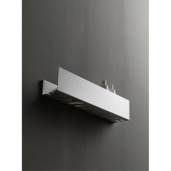 Полка Aquanet Магнум Н 334111 брашированная сталь Полка Aquanet Магнум Н 334111 брашированная сталь