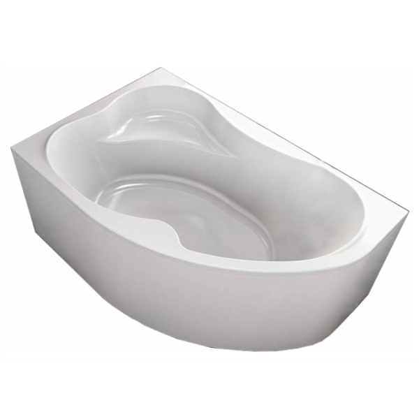 Акриловая ванна Kolpa-San Lulu 170х110 R белая, с каркасом и экраном Акриловая ванна Kolpa-San Lulu 170х110 R белая, с каркасом и экраном