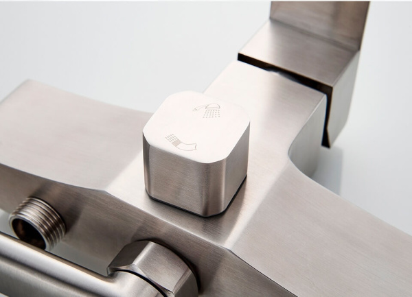 Смеситель универсальный Accoona Н206 A71206 сталь Смеситель универсальный Accoona Н206 A71206 сталь