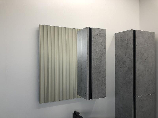 00004149063 Зеркало-шкаф Бетон светлый Эдинбург COMFORTY 00004149063 Зеркало-шкаф Бетон светлый Эдинбург COMFORTY