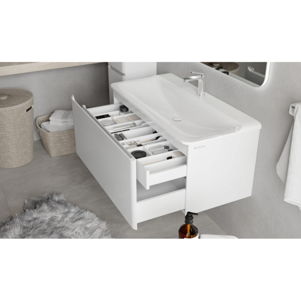 Тумба с раковиной Raval Welto Solo 100 Тумба с раковиной Raval Welto Solo 100